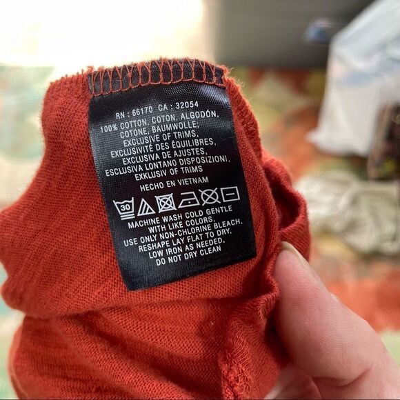 Anthropologie Deletta Ruched Front Peplum Top - Picture 7 of 7